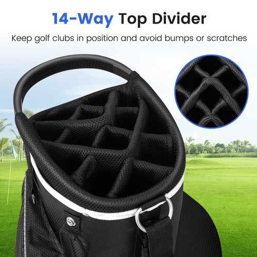 Golf cart bag - bag, full
