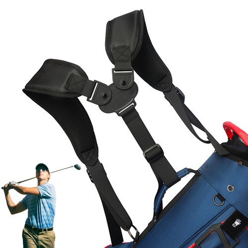 Golf bag straps - bag, double