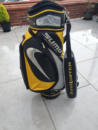 Nike golf bag black yellow - nike, bag,