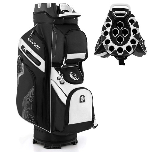 Golf cart bag molded - golf, lock
