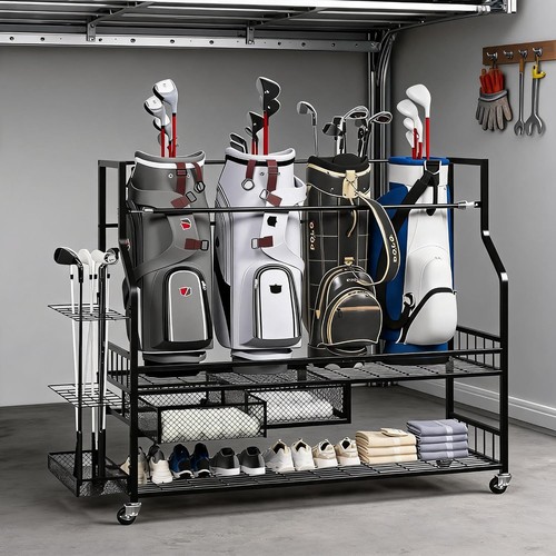 Golf bag storage garage - bag,