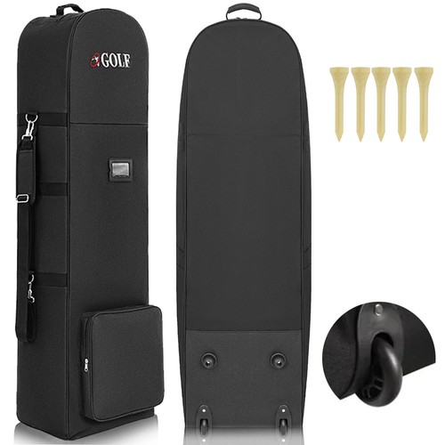 Black padded golf holiday - padded,